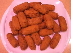 Croquetes Pollastre i julivert